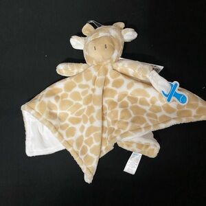 Carter's Tan and White Giraffe Stuffed Animal Blanket